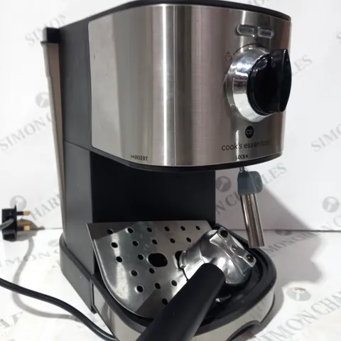 BOXED COOK'S ESSENTIALS PUMP ESPRESSO COFFEE MACHINE