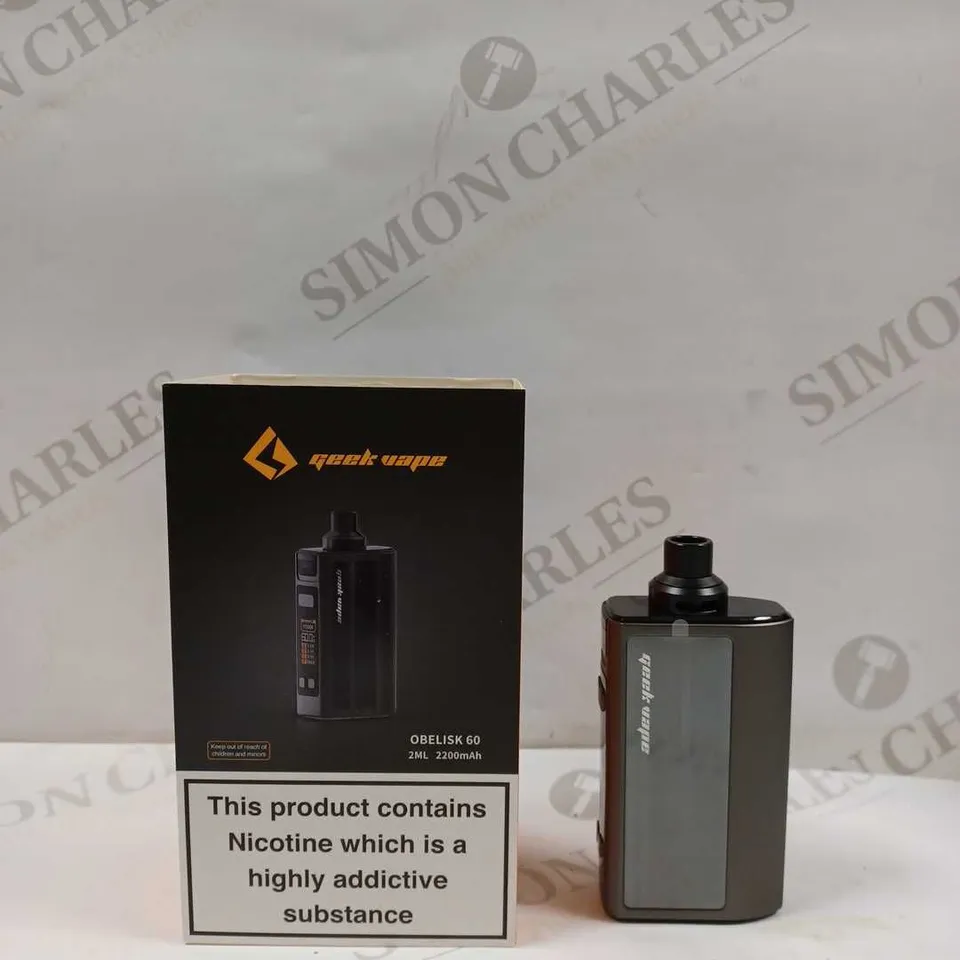 GEEKVAPE EBELISK 60 IN GUNMETAL 2200MAH