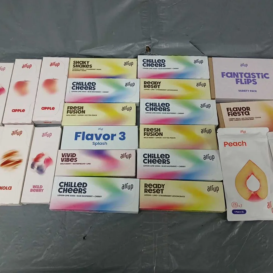 APPROXIMATELY 20 AIR UP PACKS IN VARIOUS FLAVOURS 