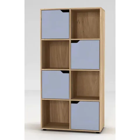 BOXED IMAD 119CM H × 60CM W CUBE BOOKCASE