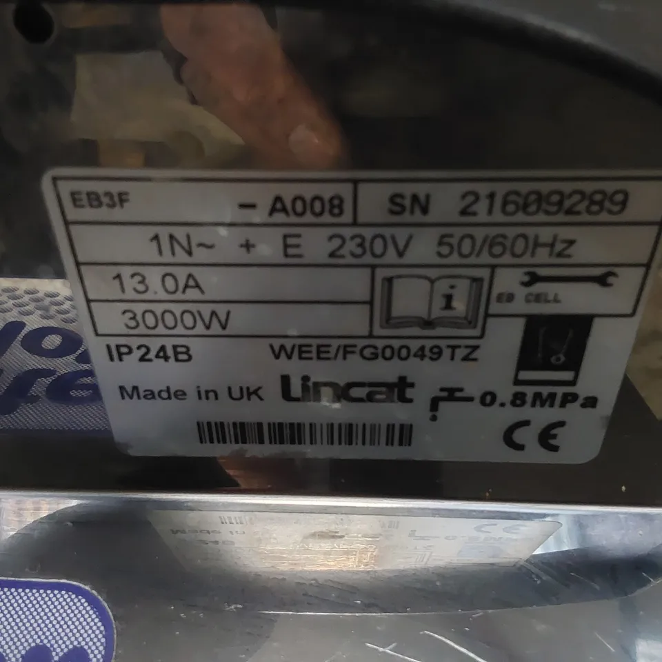 LINCAT ELECTRIC WATER HEATER EB3F