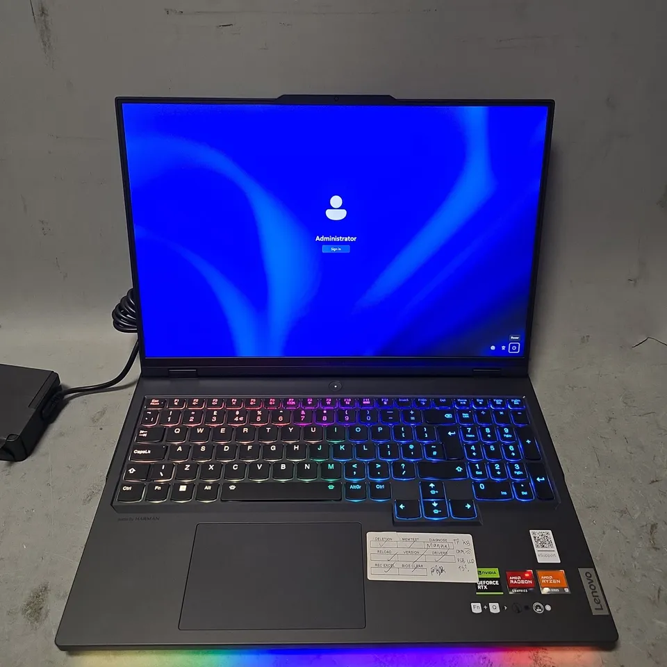 BOXED LENOVO LEGION PRO 7 AMD RYZEN 9 LAPTOP