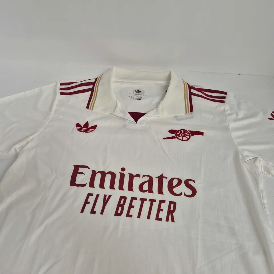ARSENAL FC AWAY JERSEY - SIZE L