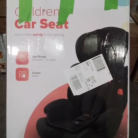 BOXED KIDOOLA CHILDREN'S CAR SEAT 