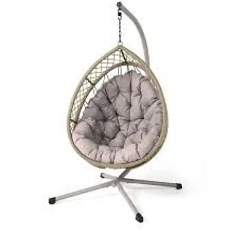 OUTLET MY GARDEN STORIES OSLO COLLAPSING HANGING EGG CHAIR