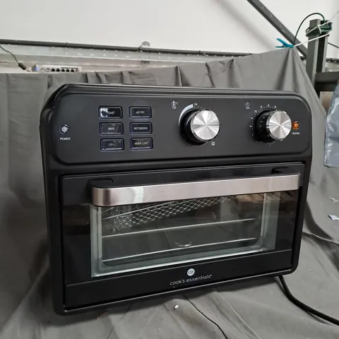 BOXED COOK'S ESSENTIAL 21-LITRE AIRFRYER OVEN IN BLACK