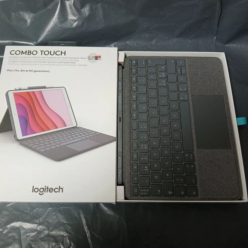 LOGITECH COMBO TOUCH FOR IPAD – KEYBOARD CASE (7TH, 8TH & 9TH GEN)