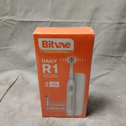 BITVUE ORAL CARE DAILY R1 ROTARY ELECTRIC TOOTHBRUSH. SEALED