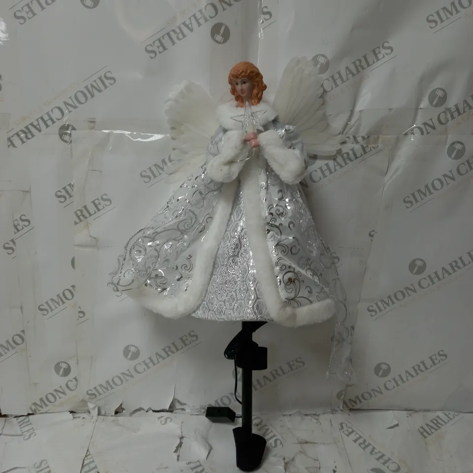 MR CHRISTMAS FIBER OPTIC ANIMATED ANGEL