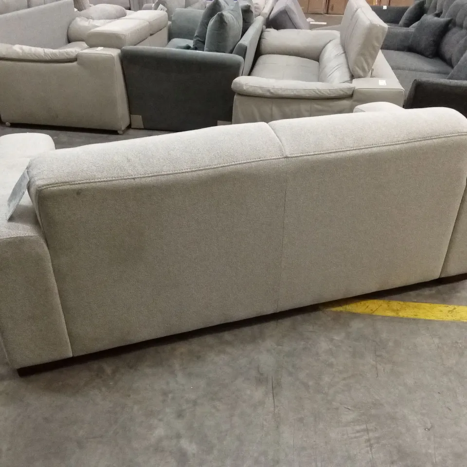 CORTES 3 SEATER FABRIC SOFA - NATURAL RRP £799