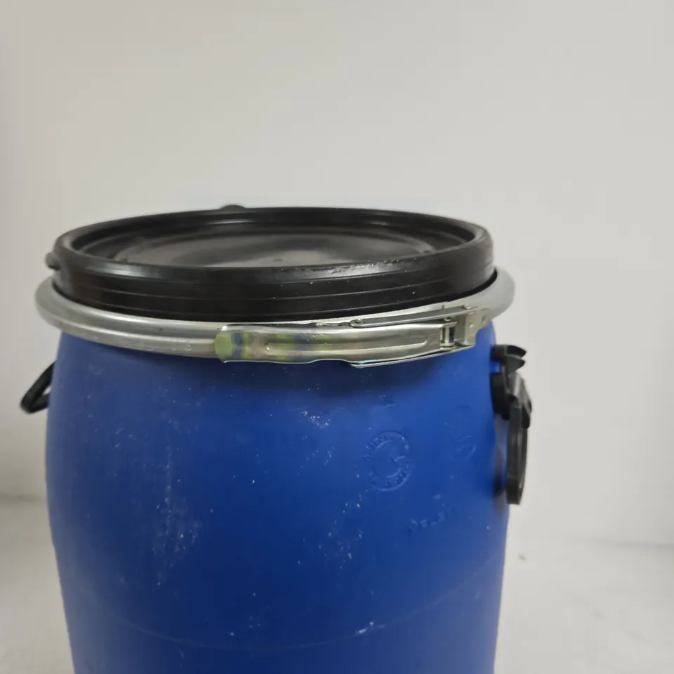 BLUE WASTE DRUM WITH LID – MIXED LITHIUM BATTERIES (EMPTY)