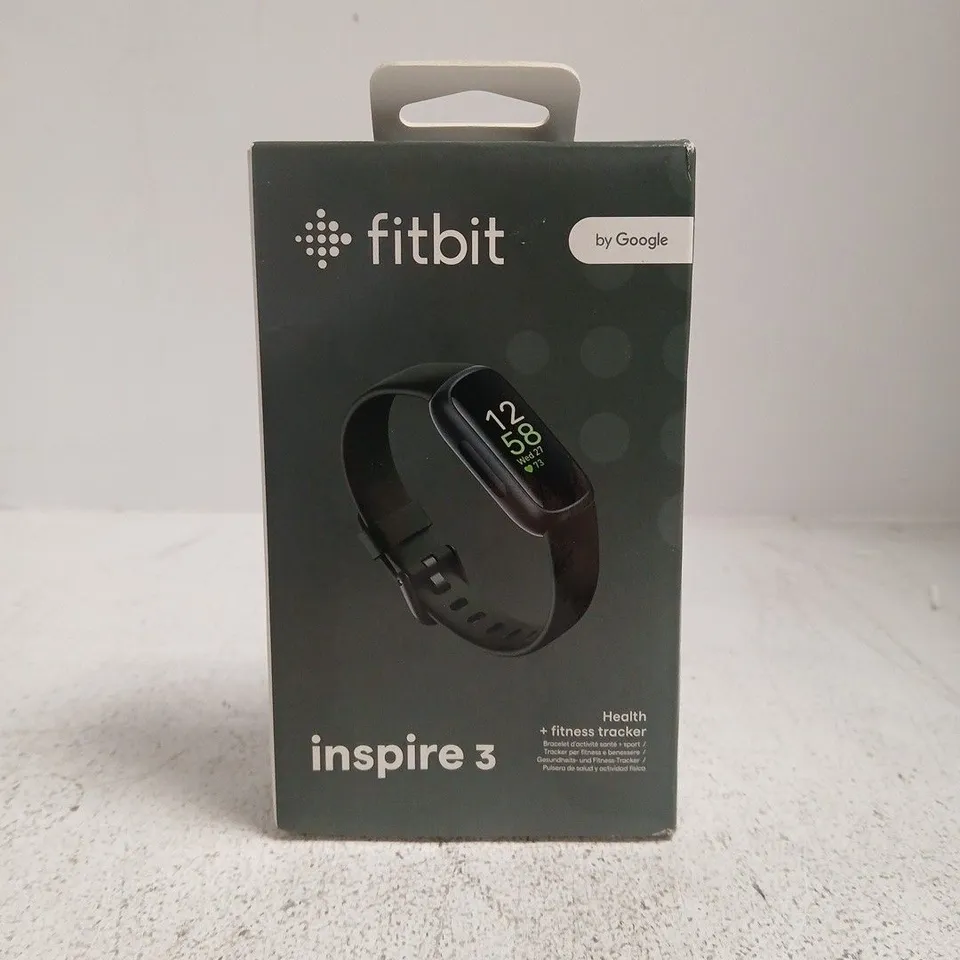 FITBIT INSPIRE 3 HEALTH & FITNESS TRACKER – BOXED