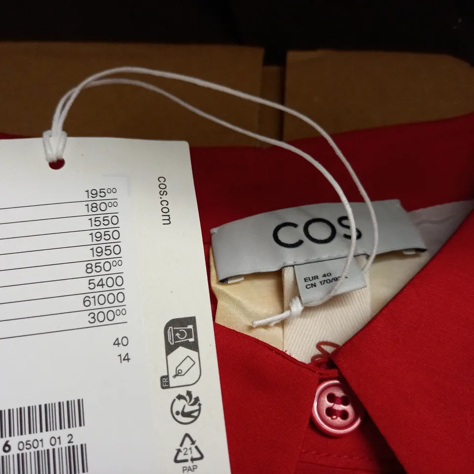 COS LONG SLEEVE SHIRT DRESS - EUR 40
