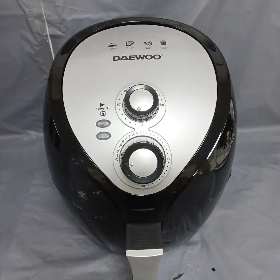 DAEWOO HEALTHY LIVING 3.6L AIR FRYER BLACK