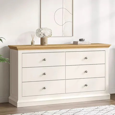 BOXED HANNA 3 + 3 DRAWER CHEST (2 BOXES)
