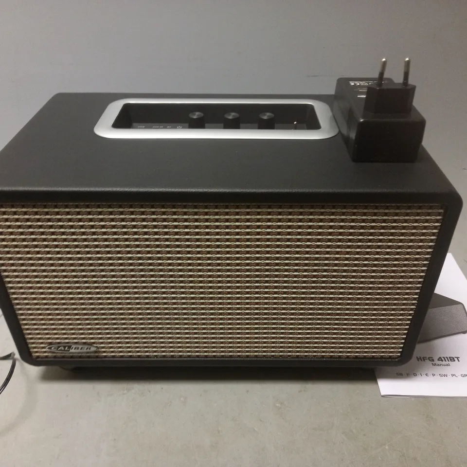 BOXED CALIBER 120W RETRO BLUETOOTH SPEAKER