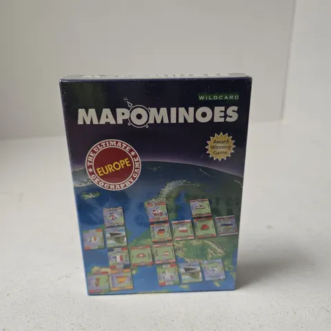MAPOMINOES – THE ULTIMATE GEOGRAPHY GAME (EUROPE EDITION) – BOXED