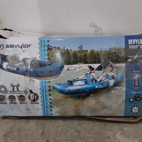 BOXED SEVYLOR TAHAA KIT 2 PERSON INFLATABLE KAYAK (1 BOX)