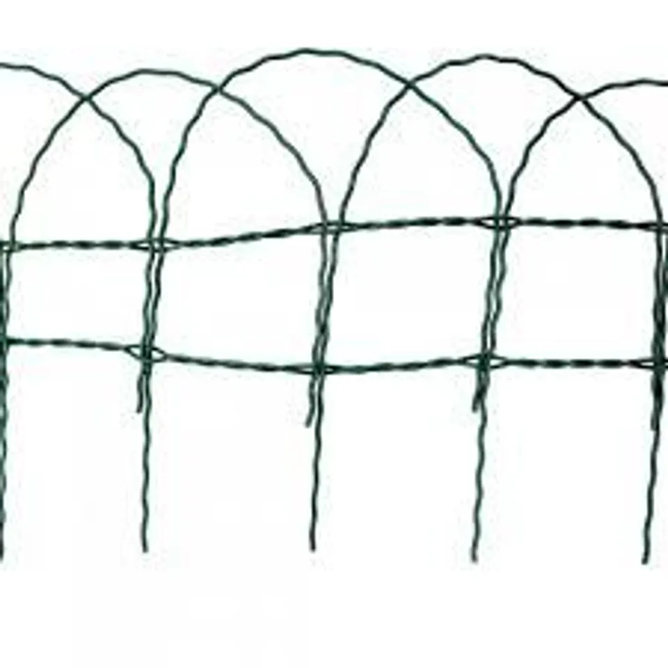 10M X 250MM GARDEN LAWN BORDER EDGING FENCING PVC COATED WIRE
