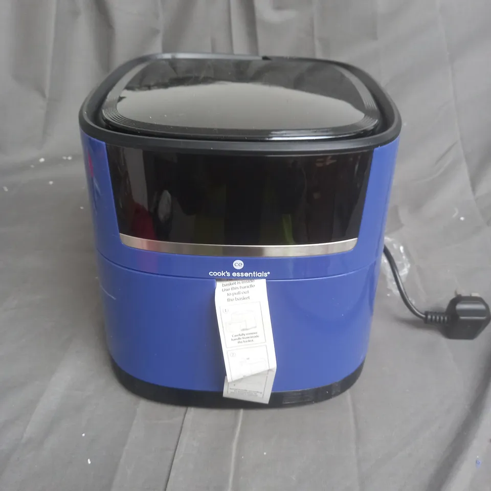 COOK'S ESSENTIALS 4L DIGITAL AIR FRYER IN NAVY 