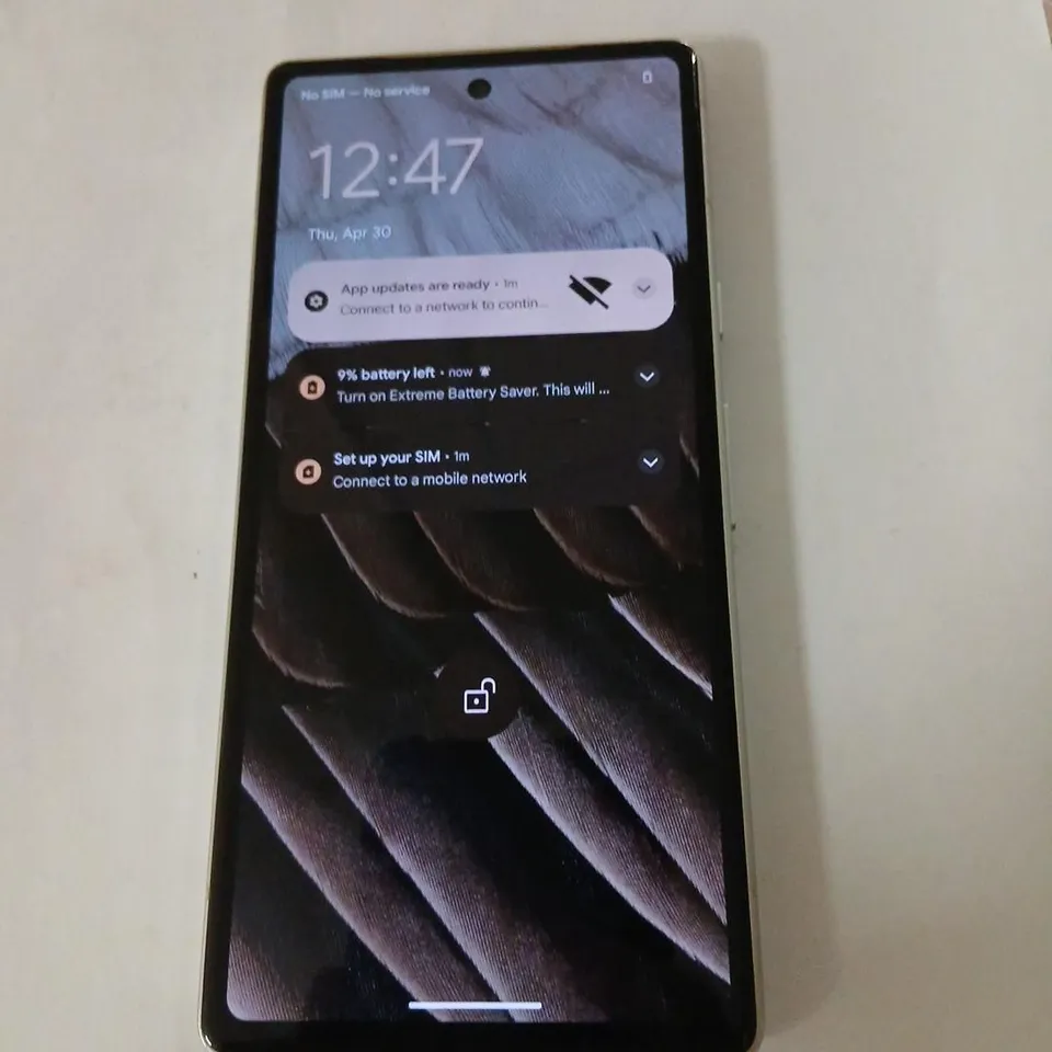 GOOGLE PIXEL 7A SMARTPHONE – WHITE