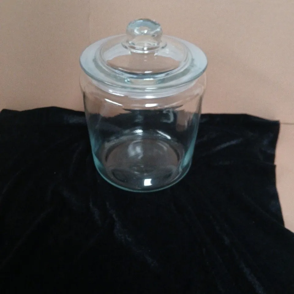 OLYMPIA BISCOTTI JAR WITH LID, 3.9L (BOX 1) – GLASS JAR