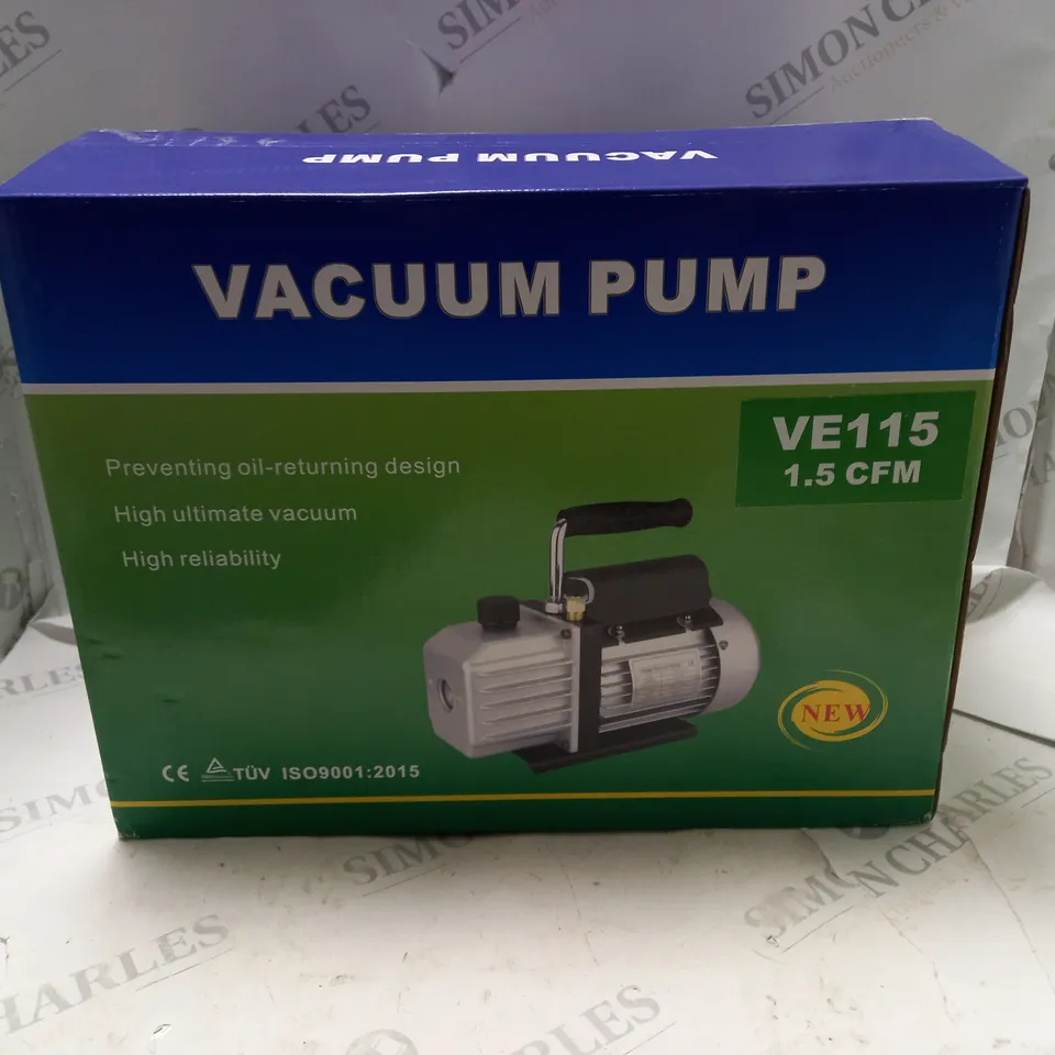 VACUUM PUMP VE115 1.5 CFM