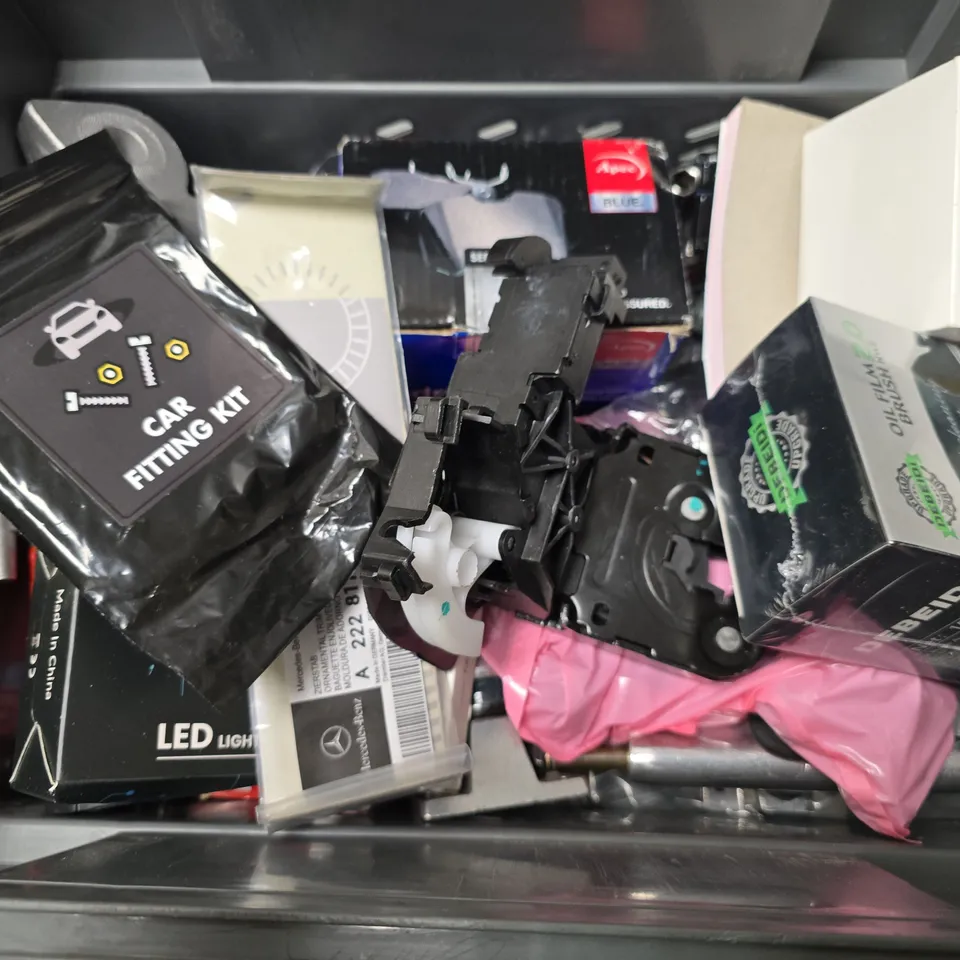 APPROXIMATELY 7 ASSORTED ITEMS TO INCLUDE - KMC X12 , BRAKE PADS , SHIMANO CHAIN 10S ETC