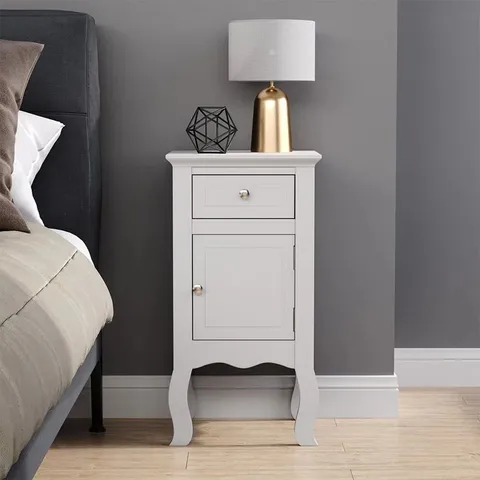 BOXED BARGERSVILLE 33CM W 1-DRAWER CHEST OF DRAWERS