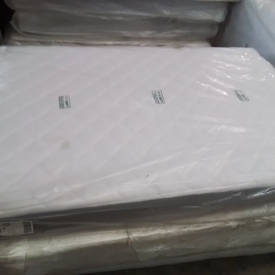 QUALITY BAGGED 120CM AIRSPRUNG MEMORY COMFORT SMALL DOUBLE MATTRESS 		 RRP £269