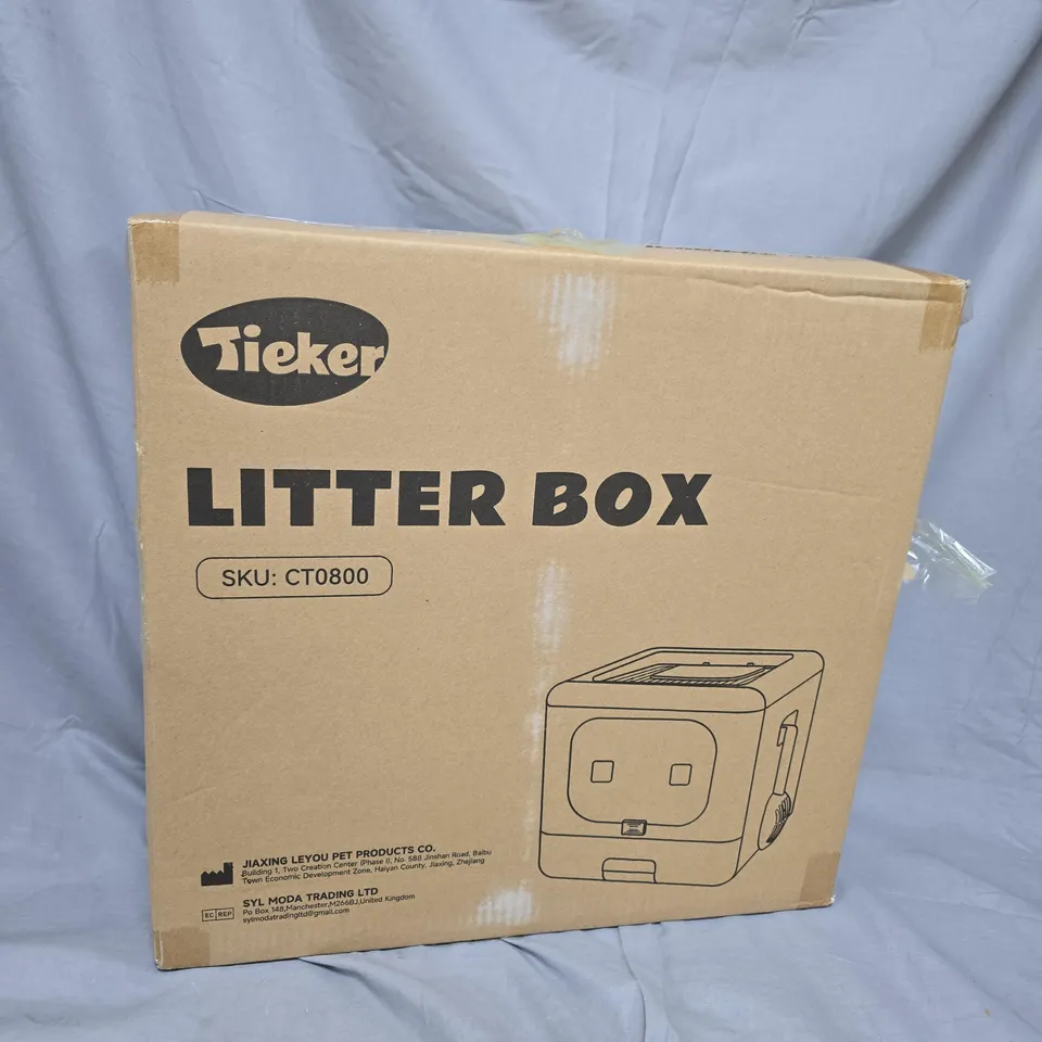 LITTER BOX – BOXED CAT LITTER TRAY