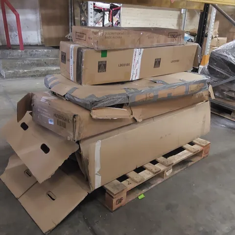 PALLET OF ASSORTED CONSUMER PRODUCTS/FURNITURE PARTS 