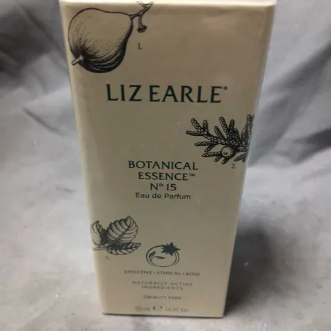 BOXED AND SEALED LIZ EARLE BOTANICAL ESSENCE N0 15 EAU DE PARFUM 50ML