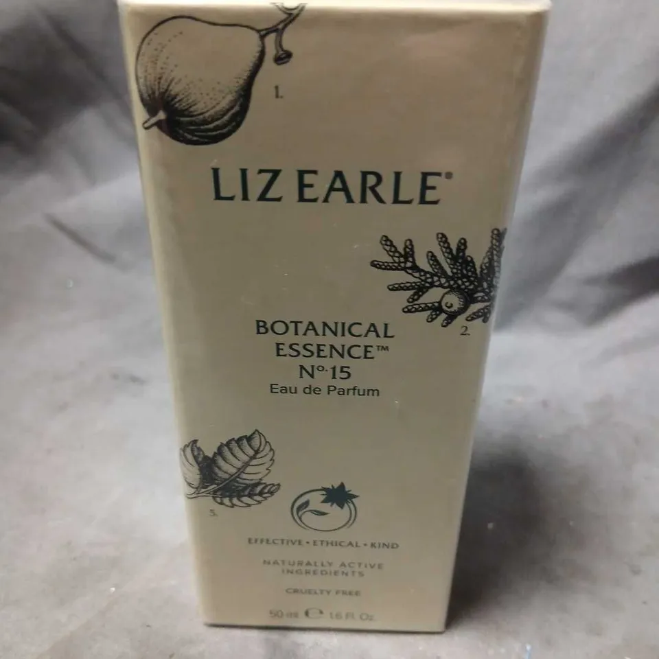 BOXED AND SEALED LIZ EARLE BOTANICAL ESSENCE N0 15 EAU DE PARFUM 50ML
