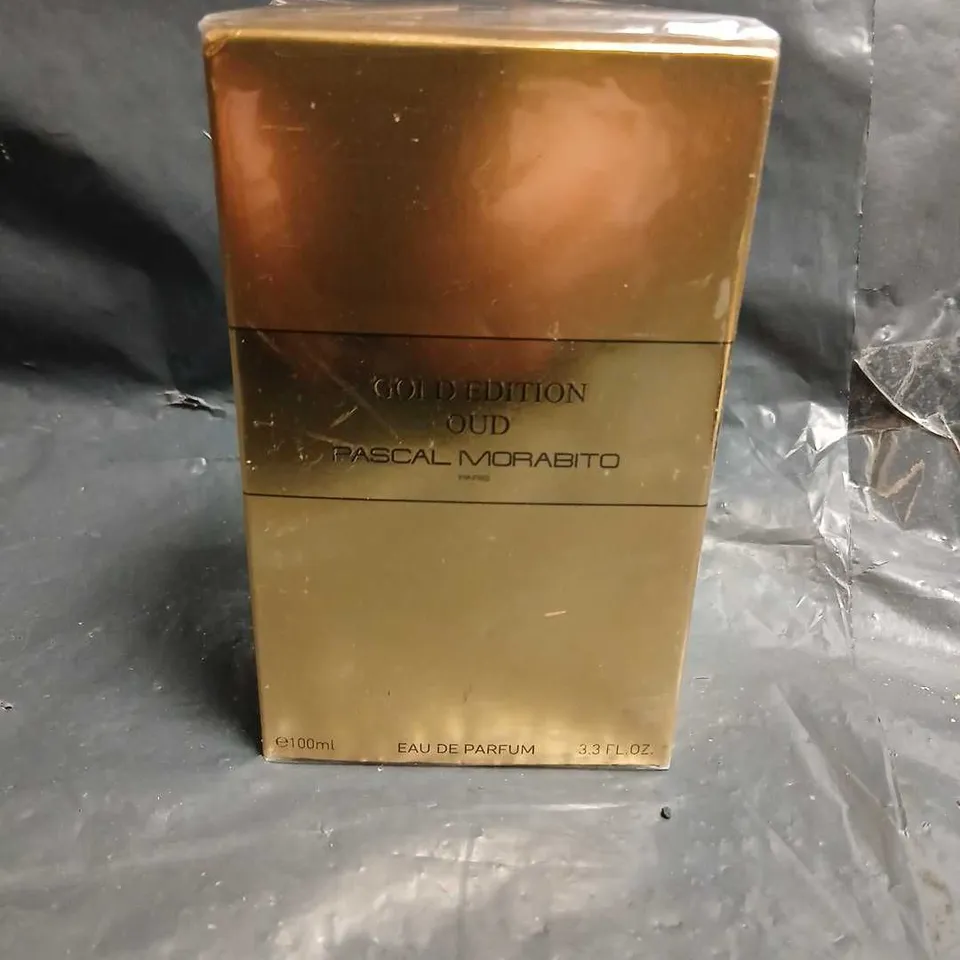 BOXED AND SEALED PAUL MORABITO GOLD EDITION OUD EAU DE PARFUM 100ML