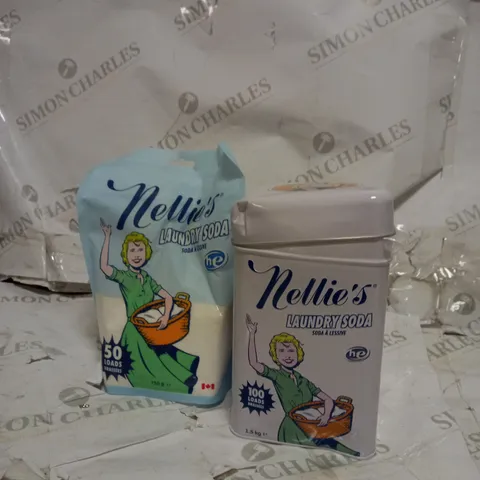 SET OF 2 NELLIE'S ALL-NATURAL LAUNDRY SODA
