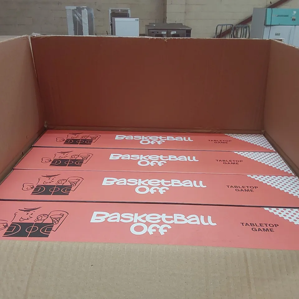 PALLET CONTAINING APPROXIMATELY 80x BRAND NEW TYPO BASKETBALL OFF TABLETOP GAMES