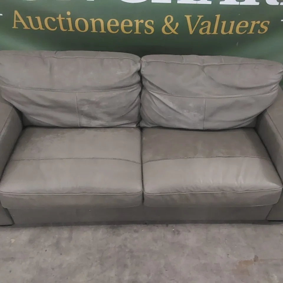 QUALITY DESIGNER FAUX LEATHER 4 SEATER SOFA 