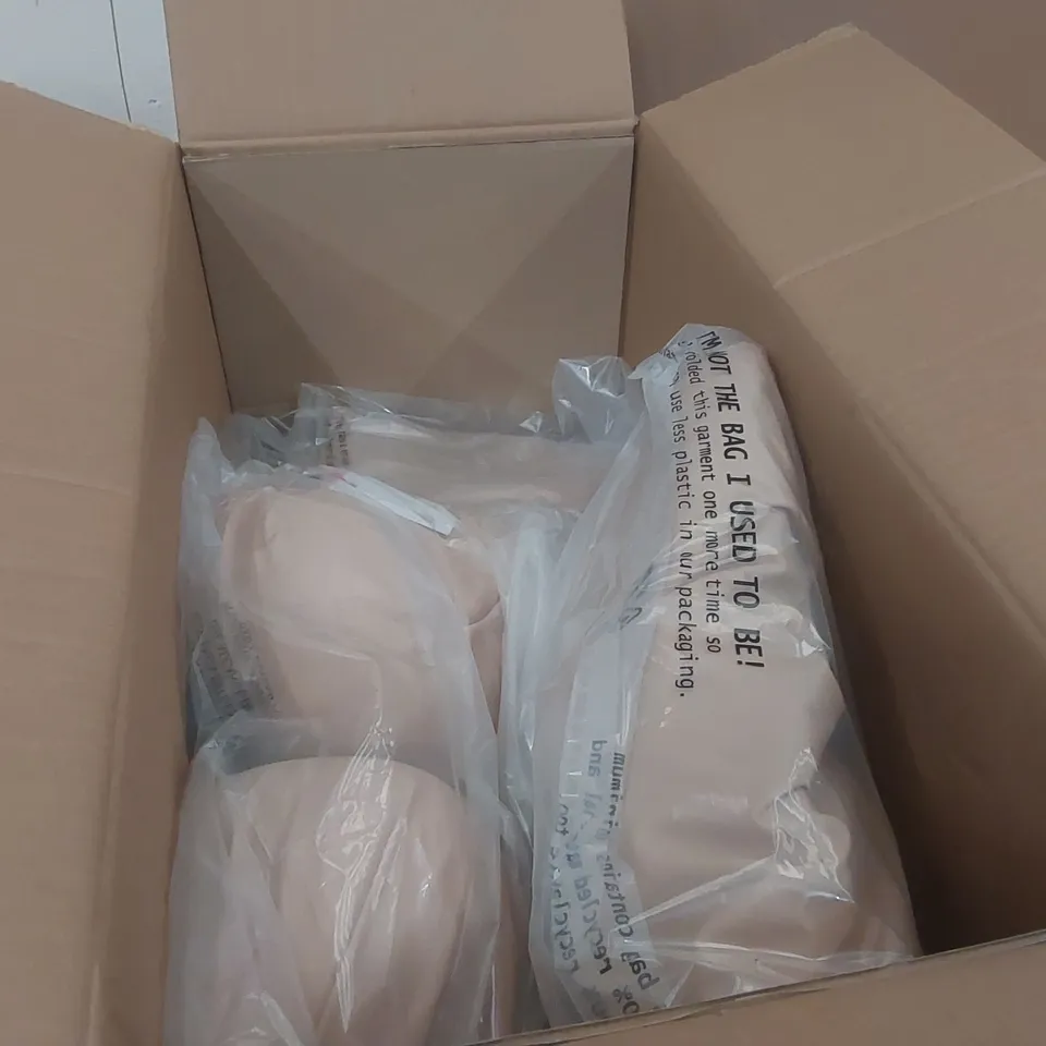 BOX CONTAINING APPROXIMATELY 9x BRAND NEW MAGISCULPT ALMOND BODYSUITS - SIZE 40E