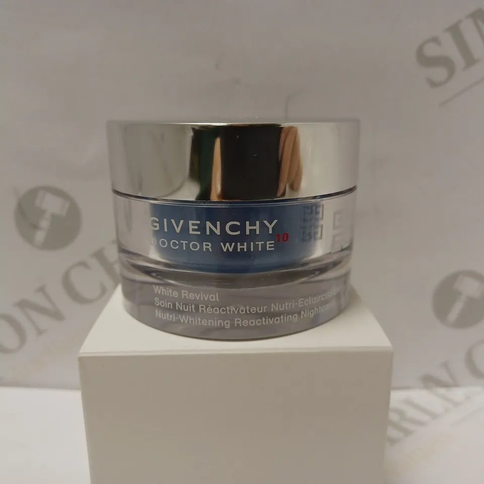 GIVENCHY DOCTOR WHITE10 NUTRI-WHITENING REACTIVATING NIGHTCARE 50ML TESTER 