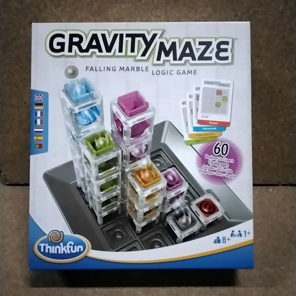 GRAVITY MAZE FALLING MARBLE LOGIC GAME