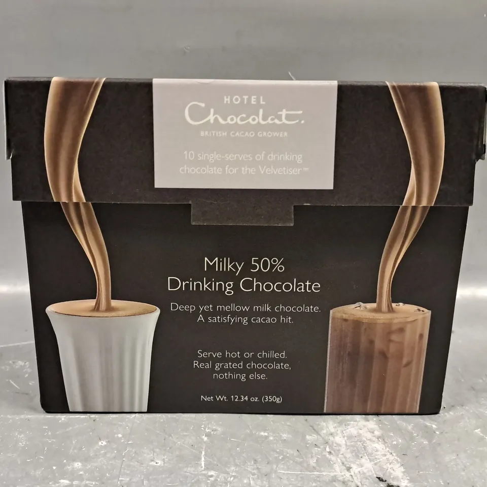 HOTEL CHOCOLAT MILKY 50% DRINKING CHOCOLATE