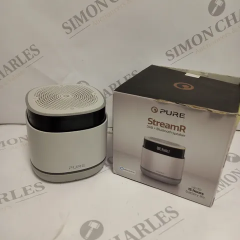 BOXED PURE STREAMR DAB+ BLUETOOTH SPEAKER