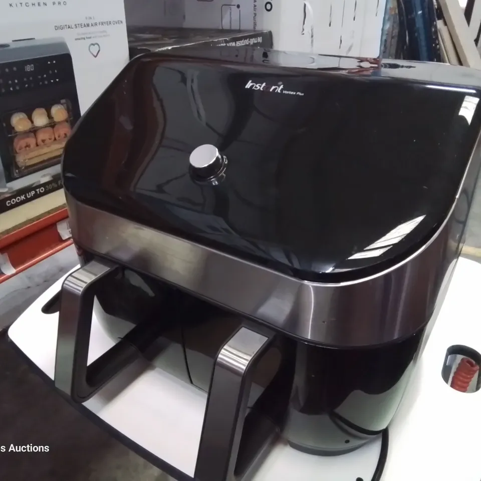 BOXED INSTANT VORTEX 8 IN 1 DUAL AIR FRYER 7.6L 