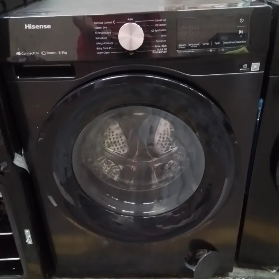 HISENSE FREESTANDING WASHING-DRYING MACHINE, 8 KG, 1400 RPM