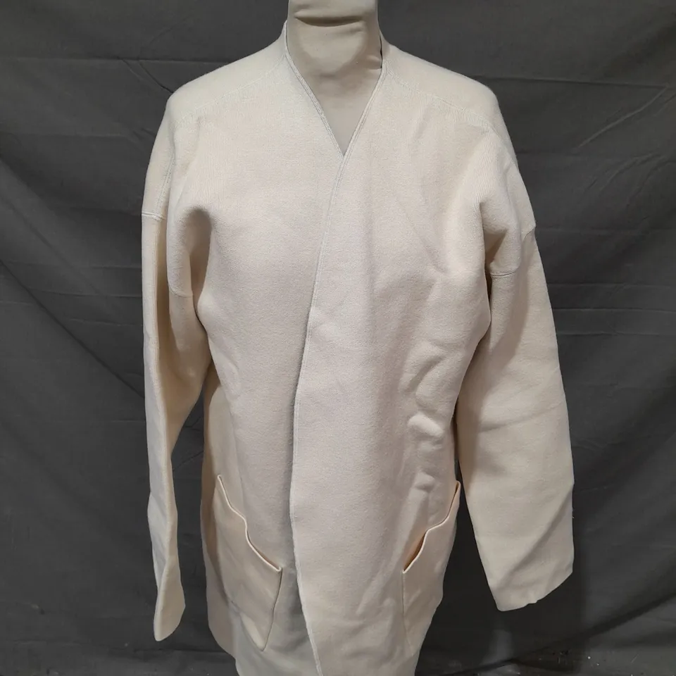 CRYSTAL KOBE CREAM HEAVY WEIGHT JACKET - LARGE