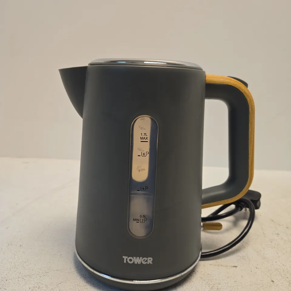 TOWER 1.7 L GREY RAPID BOIL KETTLE