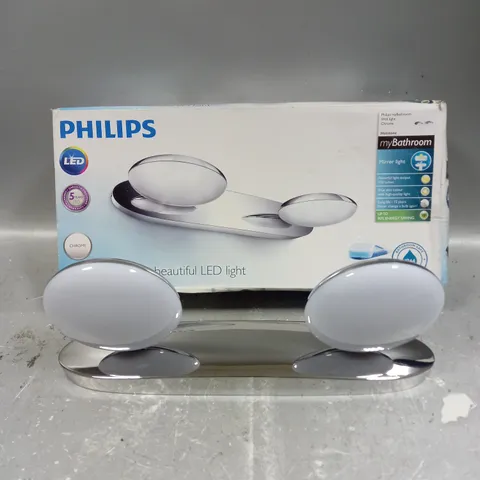 BOXED PHILIPS MYBATHROOM CHROME MIRROR LIGHT