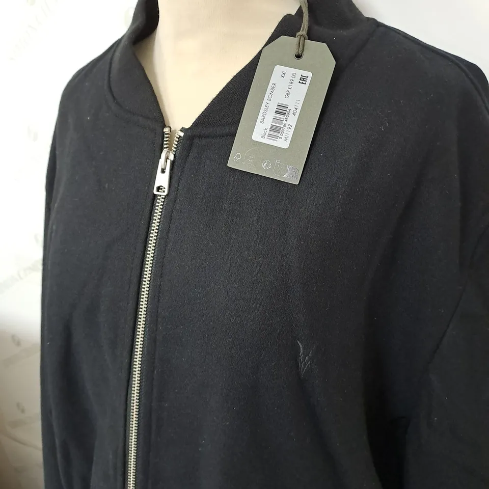 ALL SAINTS BARDSLEY BOMBER JACKET SIZE XXL