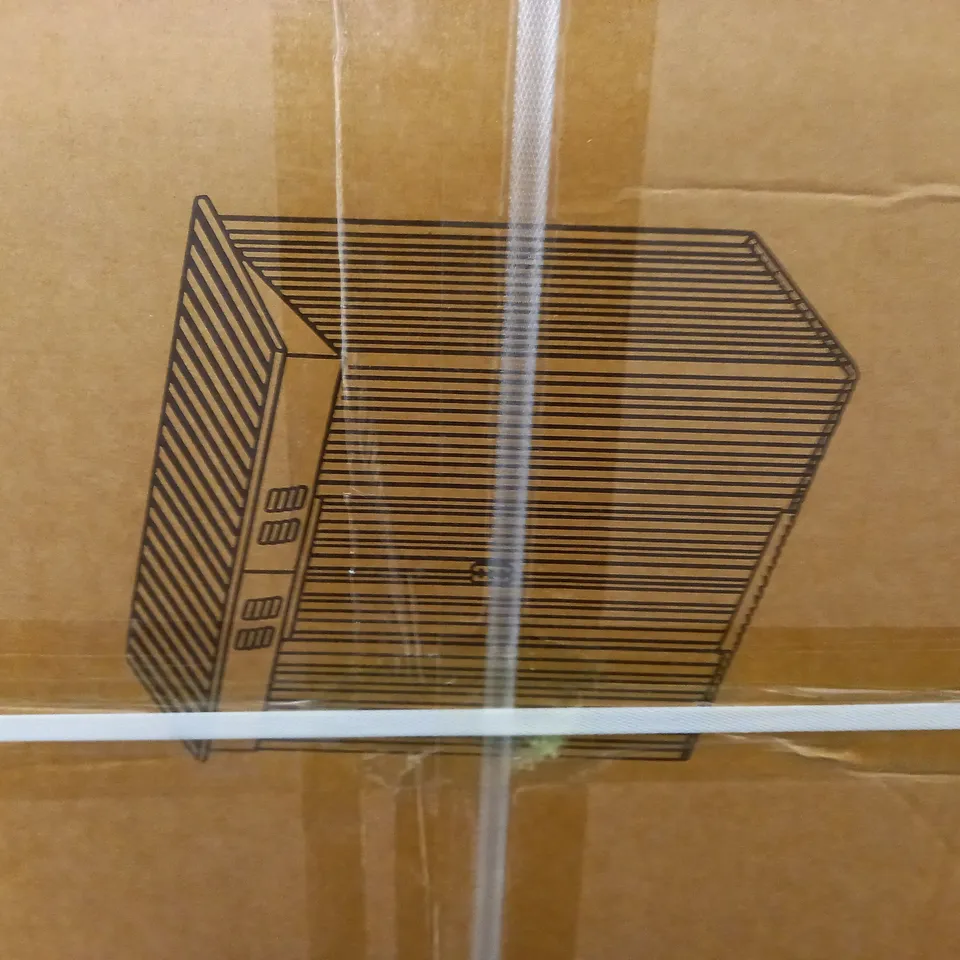 BOXED 4X6FT GREY GARDEN SHED - 10F1  /  COLLECTION ONLY